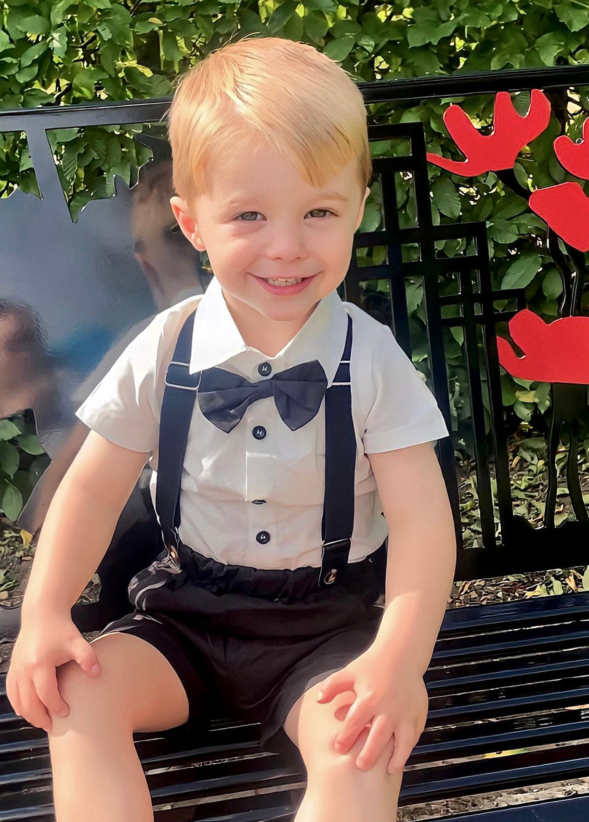 Little boy bow outlet tie outfit